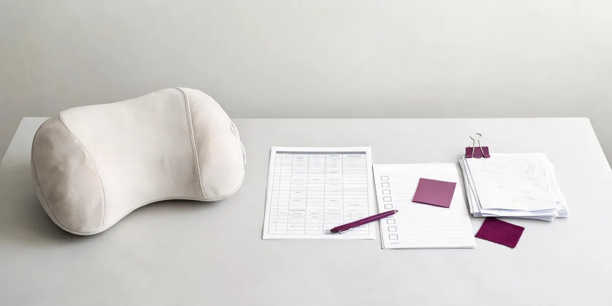 Massage pillow buying brief workspace
